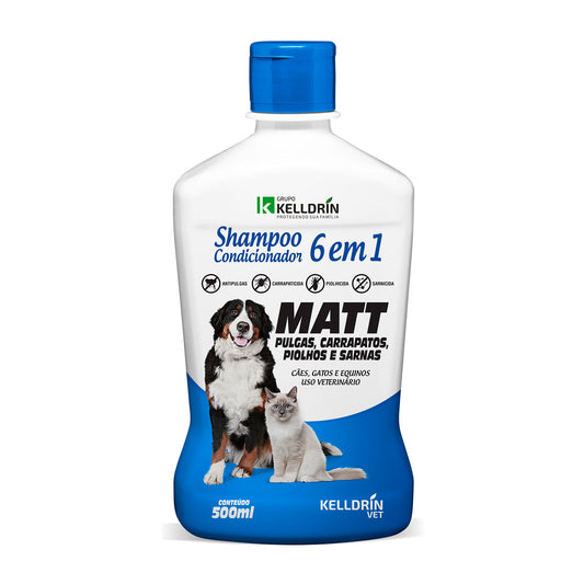 SHAMPOO E CONDICIONADOR 6 EM 1 MATT